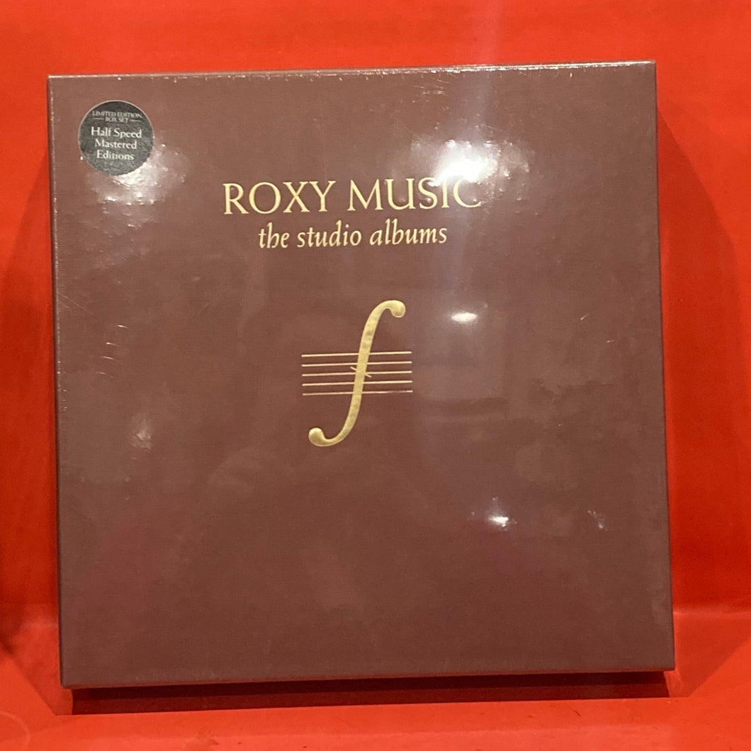 ROXY MUSIC - THE STUDIO ALBUMS 1-8 - 8X LP  BOX SET - VINYL (NEW/ SEALED) HALF-SPEED MASTER