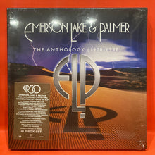 Load image into Gallery viewer, EMERSON LAKE &amp; PALMER - THE ANTHOLOGY 4XLP  BOX SET - &quot;GALAXY EFFECT&quot; COLOURED VINYL (NEW/ SEALED) E.L.P.

