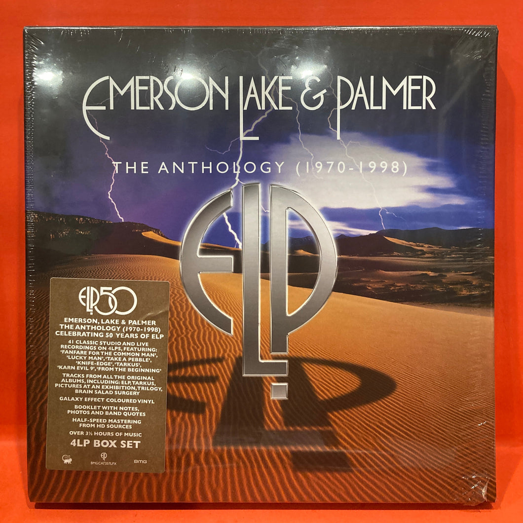 EMERSON LAKE & PALMER - THE ANTHOLOGY 4XLP  BOX SET - 