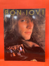 Load image into Gallery viewer, BON JOVI - THE ILLUSTRATED BIOGRAPHY by EDDY McSQUARE - Paperback Book- RARE
