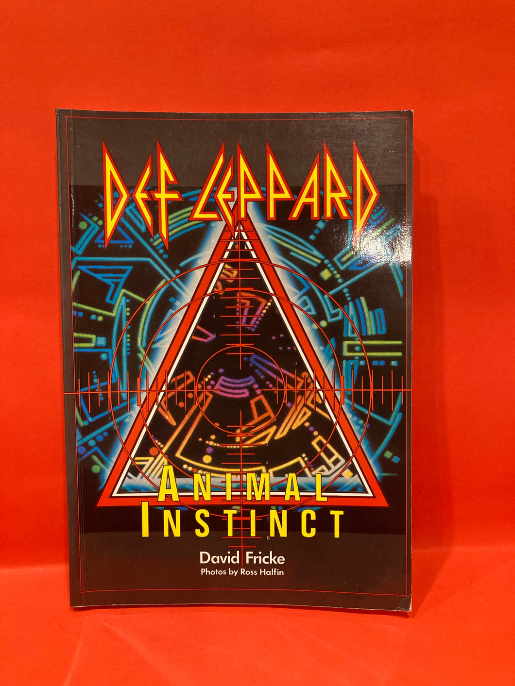 DEF LEPPARD - ANIMAL INSTINCT by DAVID FRICKE - Paperback Book- RARE