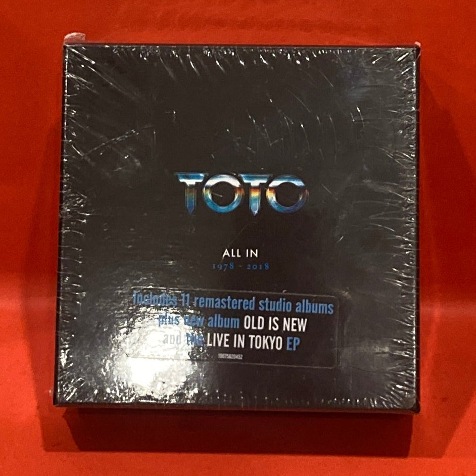 TOTO - ALL IN (1978-2018) - 13 XCD BOX SET (NEW/SEALED)