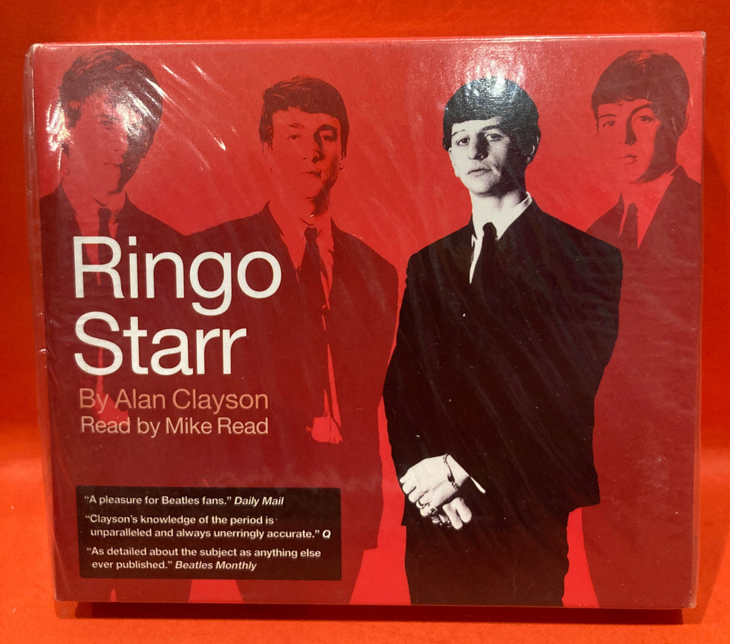 RINGO STARR  BY ALAN CLARKSON - READ BY MIKE READ -  AUDIOBOOK -  3X CD (NEW / SEALED) BEATLES (Copy)