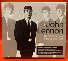 Load image into Gallery viewer, JOHN LENNON BY ALAN CLARKSON - READ BY MIKE READ -  AUDIOBOOK -  3X CD (NEW / SEALED) BEATLES
