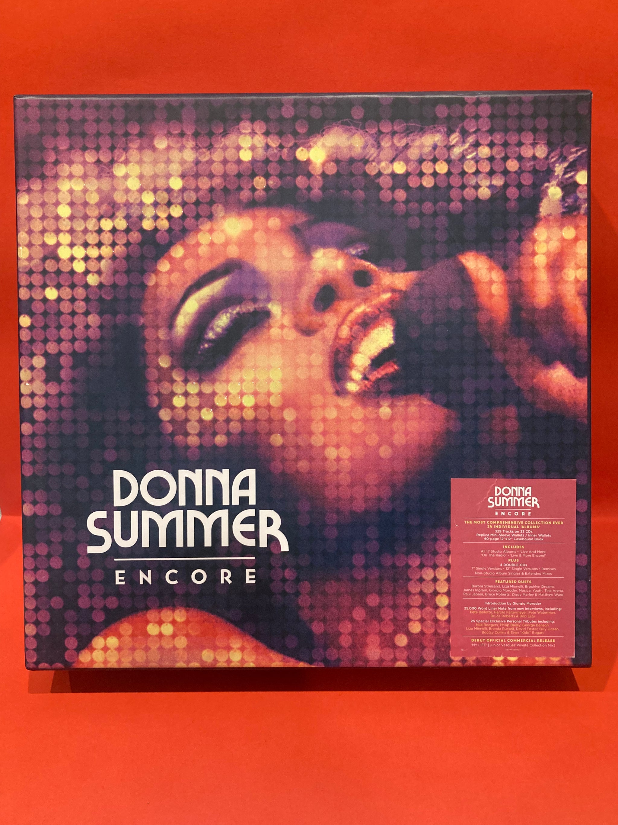 DONNA SUMMER - ENCORE 33X CD LTD EDITION BOX SET – Dixon Recycled