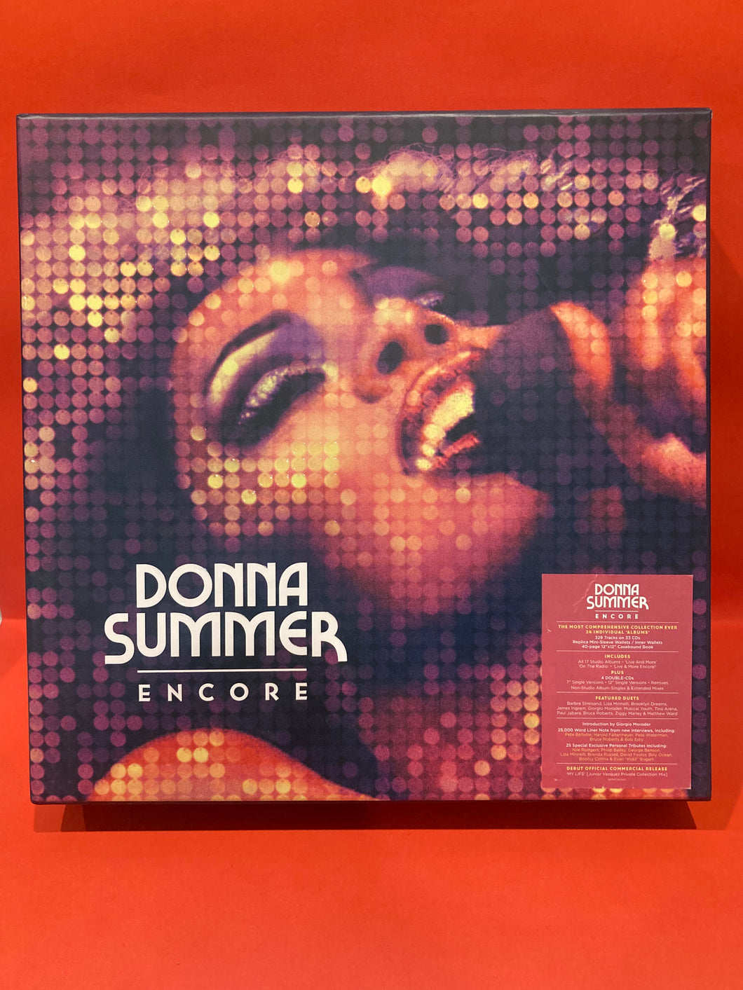 DONNA SUMMER - ENCORE 33X CD LTD EDITION BOX SET – Dixon Recycled DONNA SUMMER - ENCORE 33X CD LTD EDITION BOX SET – Dixon Recycled