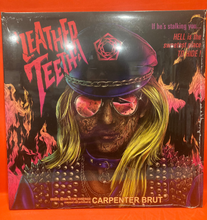 Load image into Gallery viewer, CARPENTER BRUT - LEATHER TEETH LP - PINK MARBLED VINYL
