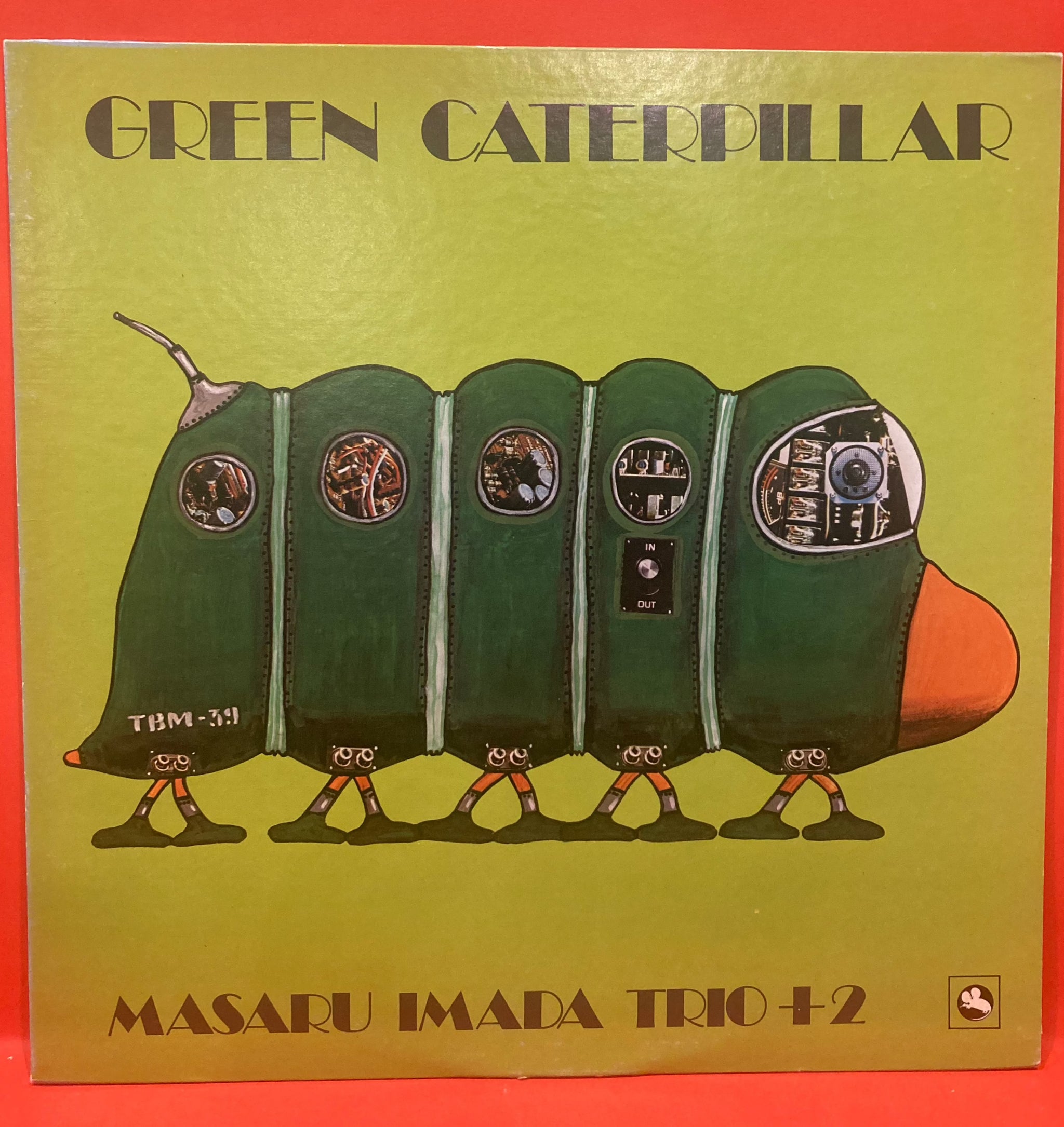 MASARU IMADA TRIO - GREEN CATERPILLAR LP - JAPANESE JAZZ FUNK