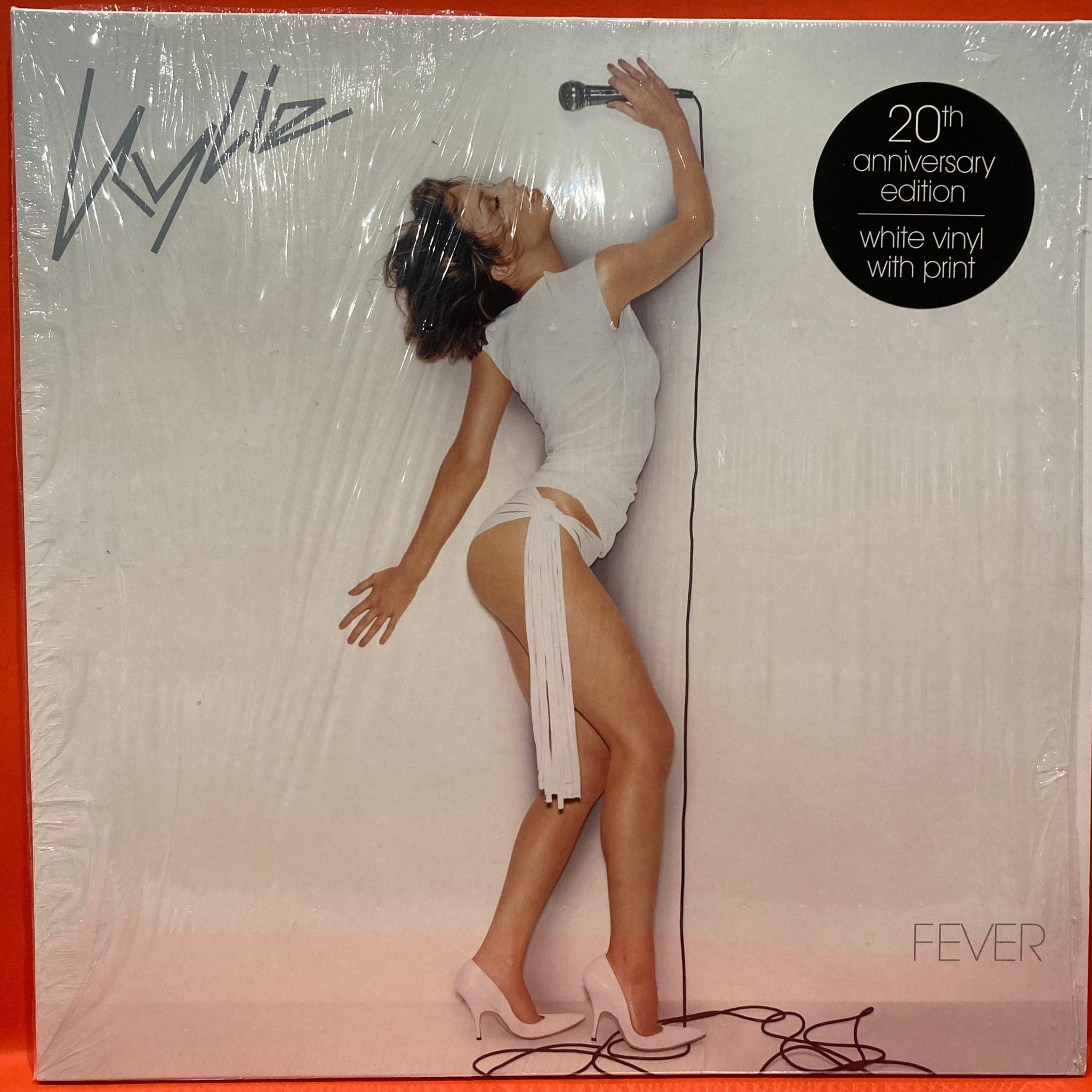 Kylie outlet Minogue Fever WHITE Vinyl 12