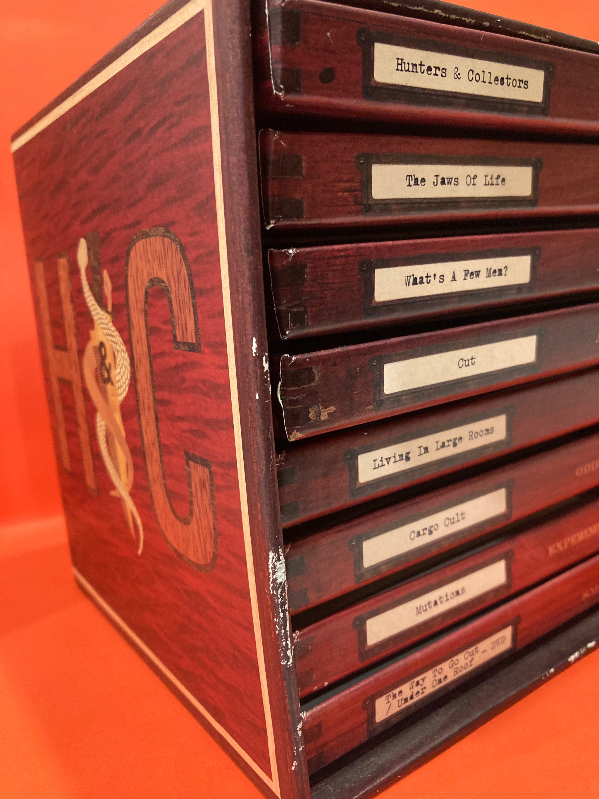 HUNTERS & COLLECTORS - HORN OF PLENTY - 14X CD + 2X DVD BOX SET