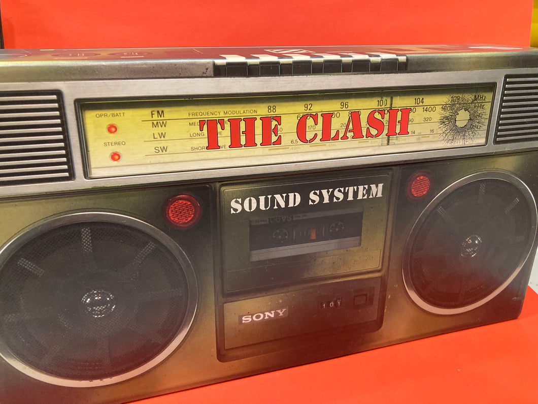 THE CLASH SOUND SYSTEM - 11x CD+DVD deluxe BOXSET