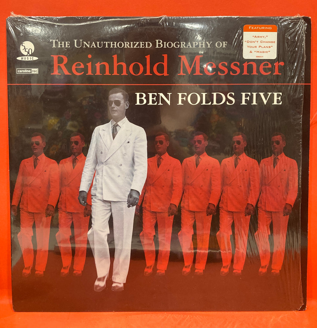 BEN FOLDS FIVE - THE UNAUTHORIZED BIOGRAPHY OF REINHOLD MESSNER - LP VINYL - ORIGINAL 1999 US PRESS
