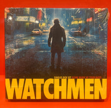 Load image into Gallery viewer, THE WATCHMEN - SINGLES BOX SET  - 7X 7&quot; PICTURE DISC VINYL SINGLES  (NEW/SEALED) SOUNDTRACK
