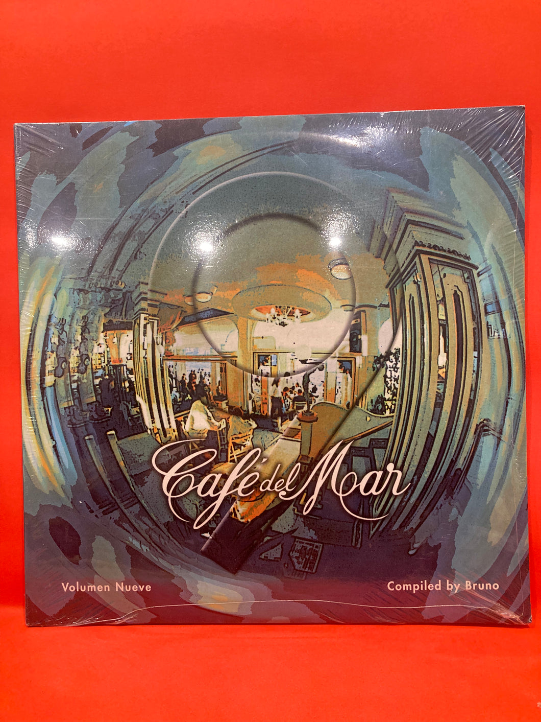 CAFE DEL MAR - VOLUMEN NUEVE / VOLUME 9  - 2X LP VINYL (SEALED) VARIOUS ARTISTS - DOWNTEMPO/ ELECTRONIC/ CHILLOUT/ TRIP- HOP