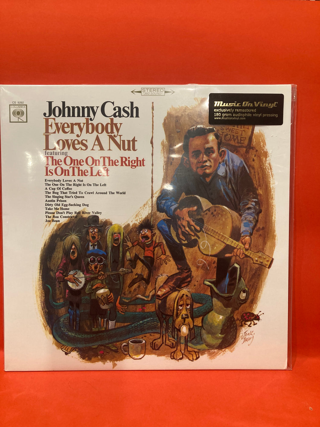 JOHNNY CASH - EVERYBODY LOVES A NUT  - 180g VINYL LP (NEW /SEALED)