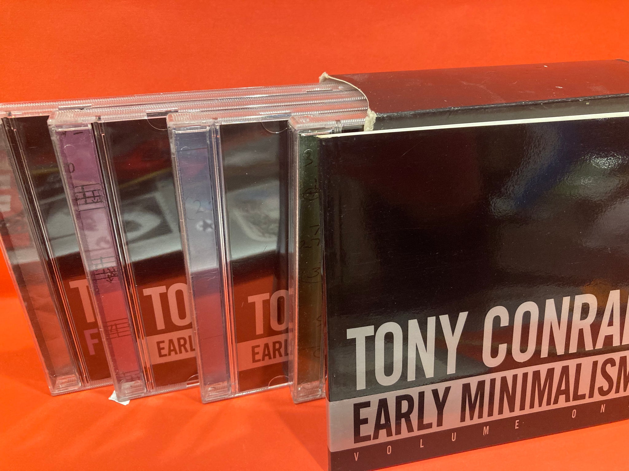 TONY CONRAD - EARLY MINIMALISM: VOL. ONE - 4X CD BOX SET