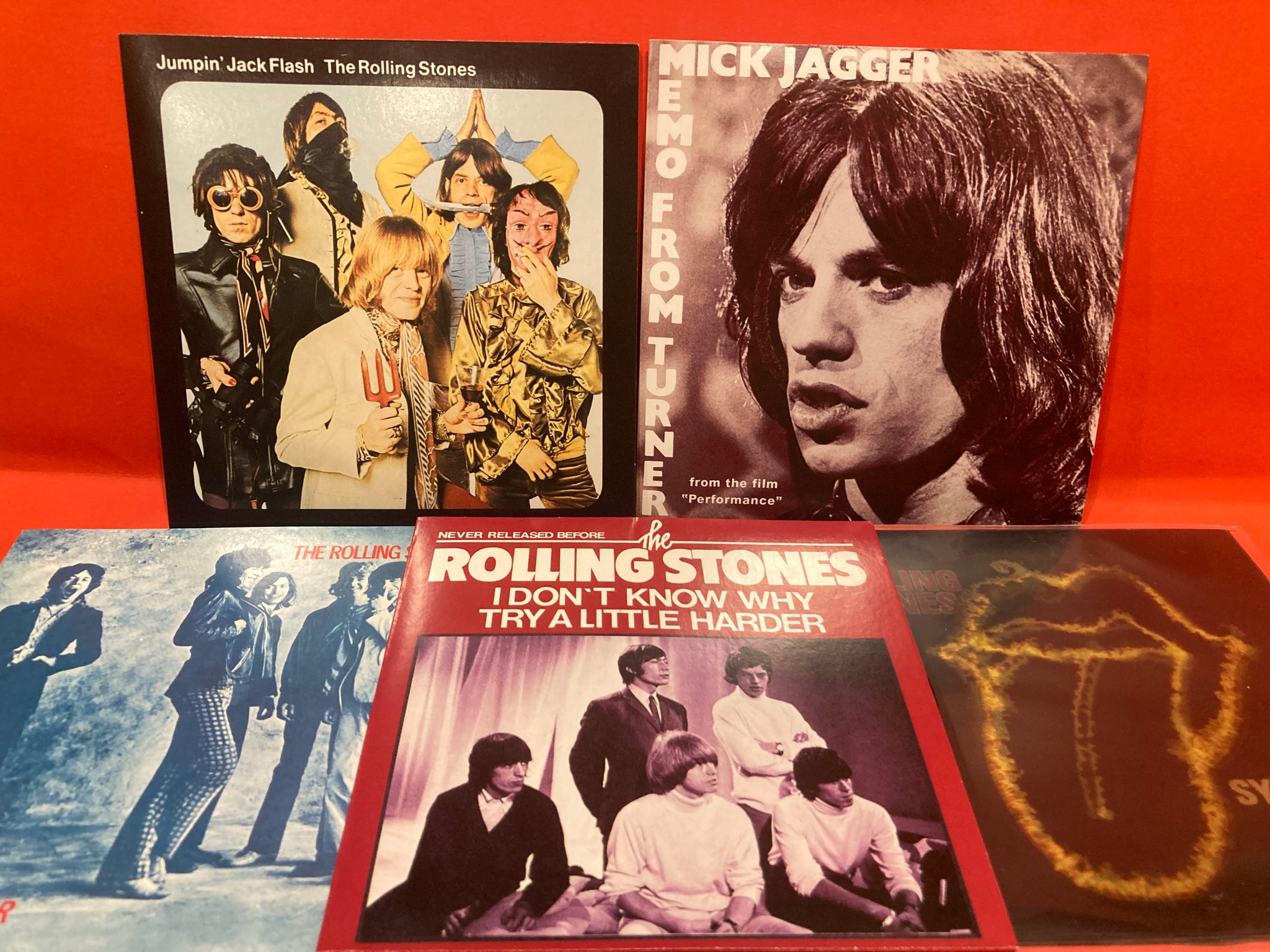 THE ROLLING STONES - SINGLES 1968-1971 - 9X CD _+ DVD BOX SET