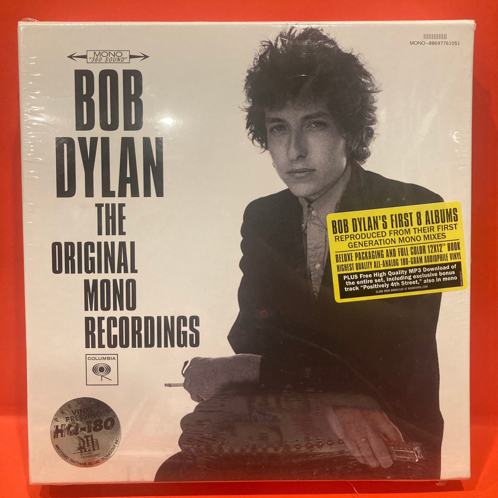 BOB DYLAN - THE ORIGINAL MONO RECORDINGS 8X LP - LTD ED BOX SET BOB DYLAN - THE ORIGINAL MONO RECORDINGS 8X LP - LTD ED BOX SET