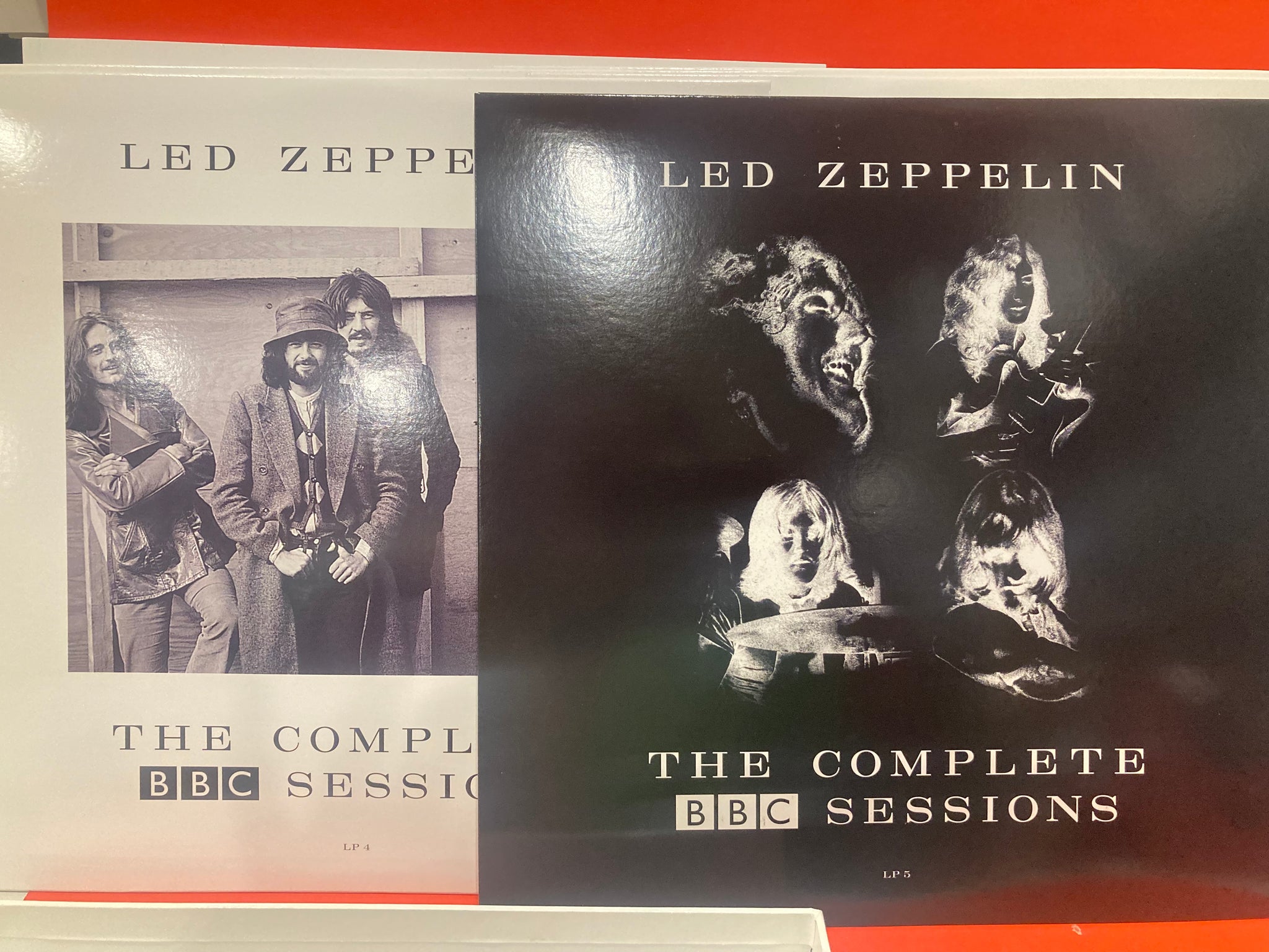 LED ZEPPELIN THE COMPLETE BBC SESSIONS - 180g 5x LP + 3x CD VINYL LED ZEPPELIN THE COMPLETE BBC SESSIONS - 180g 5x LP + 3x CD VINYL