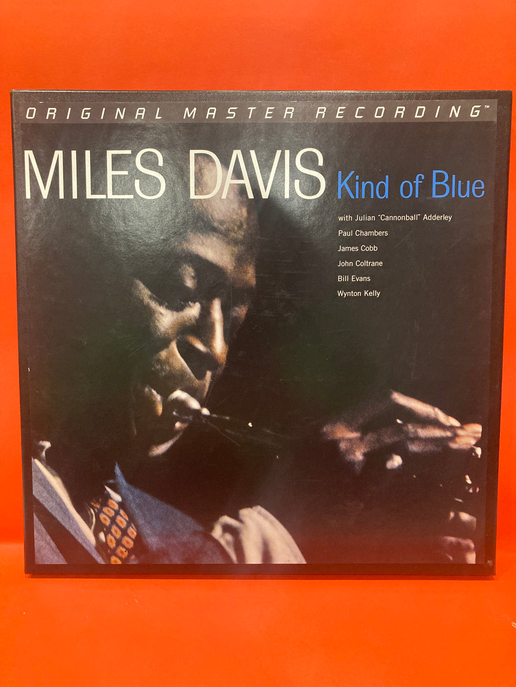 MILES DAVIS - KIND OF BLUE - ORIGINAL MASTER RECORDING -  2X LP VINYL BOX SET