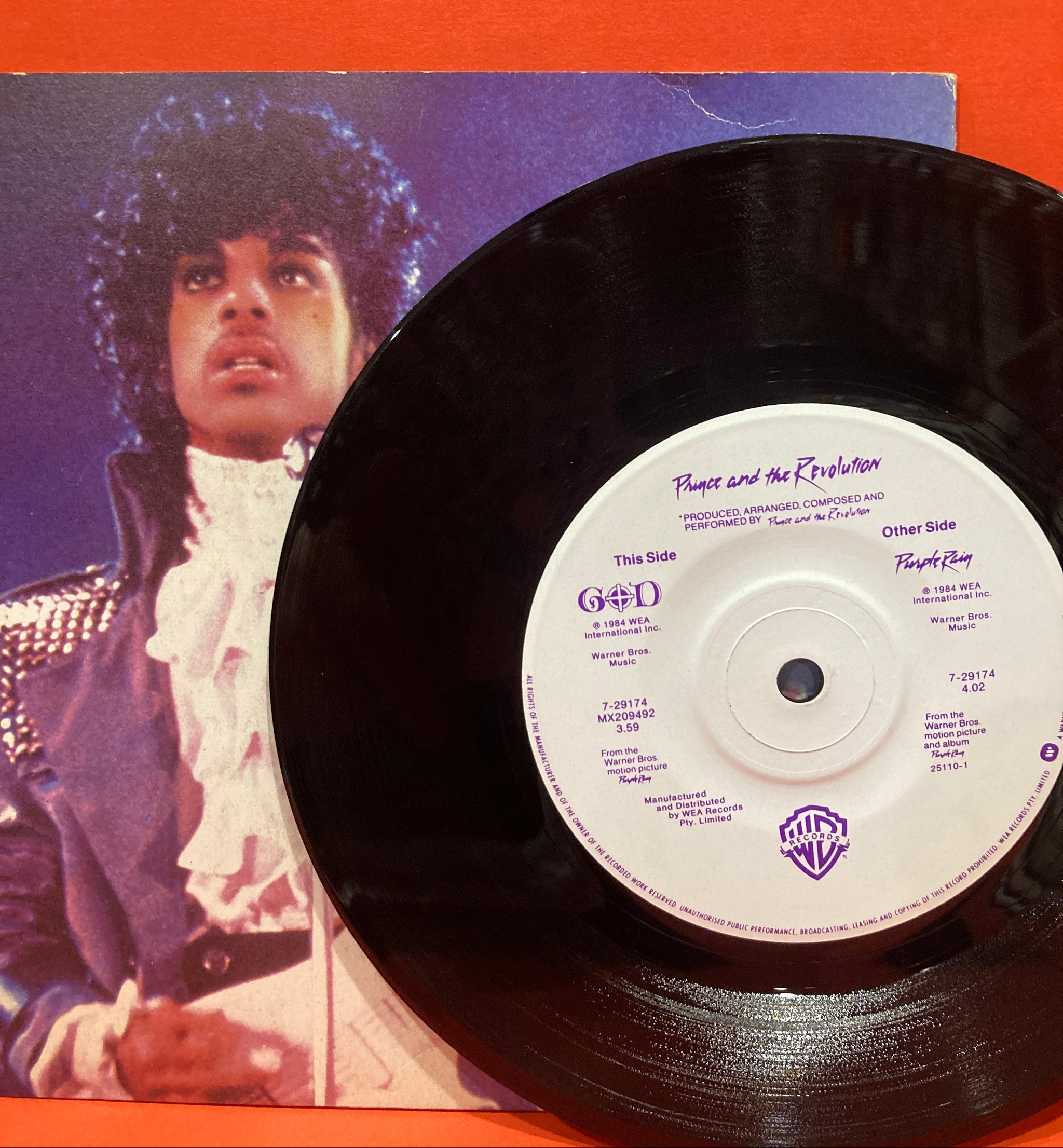 PRINCE & THE REVOLUTION - PURPLE RAIN 7