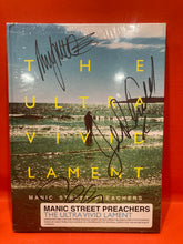 Load image into Gallery viewer, MANIC STREET PREACHERS - THE ULTRA VIVID LAMENT - 2X CD DELUXE HARDBOOK EDITION - SIGNED BY BAND (NEW/SEALED)
