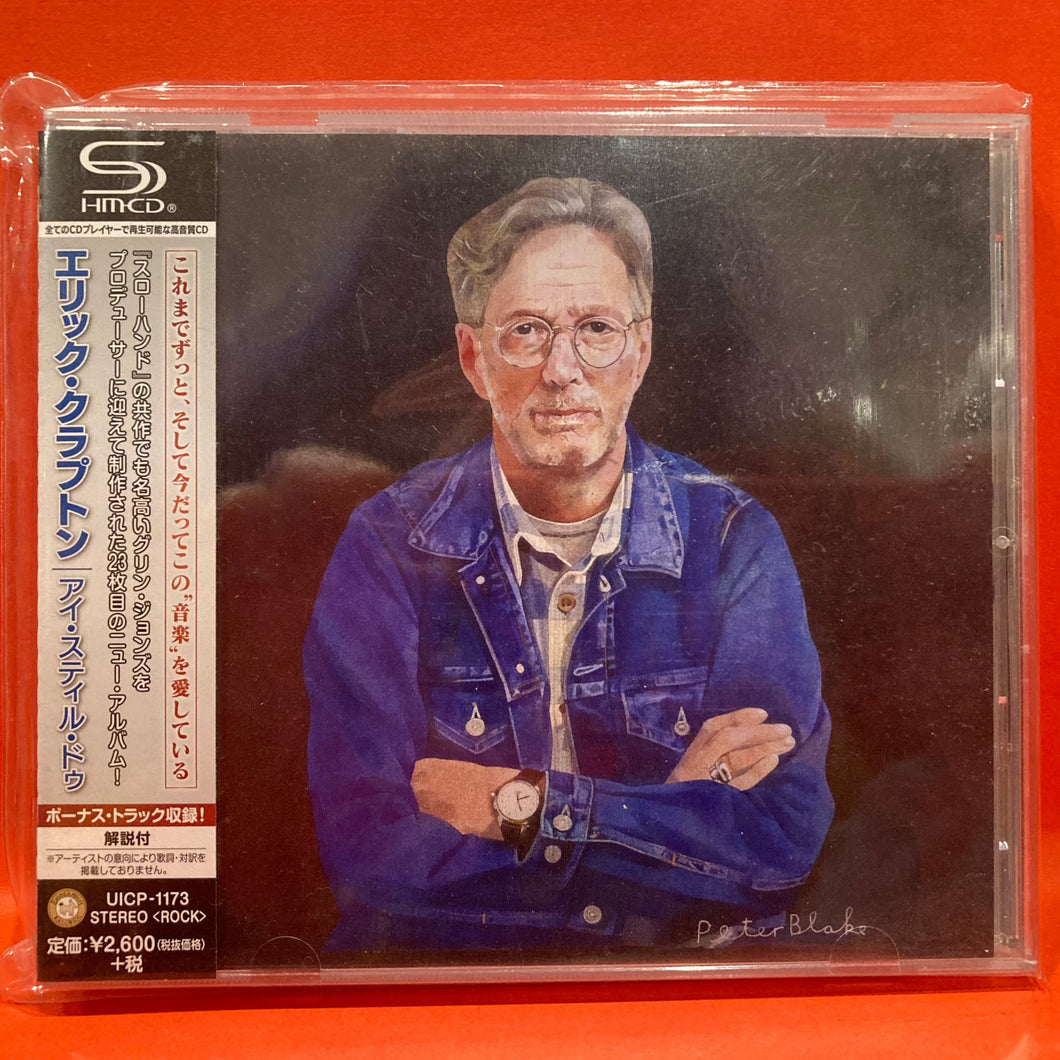 ERIC CLAPTON - I STILL DO - SHM CD - JAPANESE PRESS