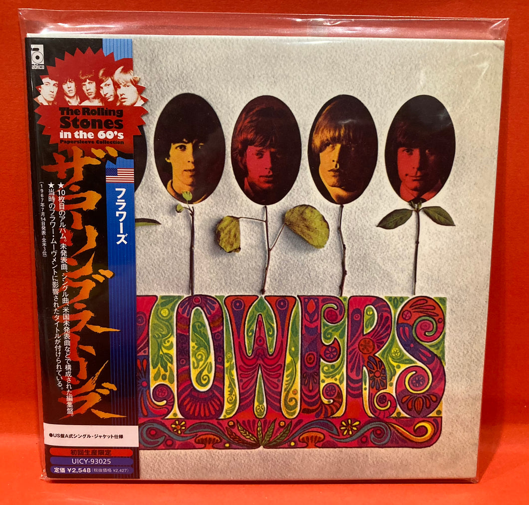 ROLLING STONES - FLOWERS CD - JAPANESE PRESS