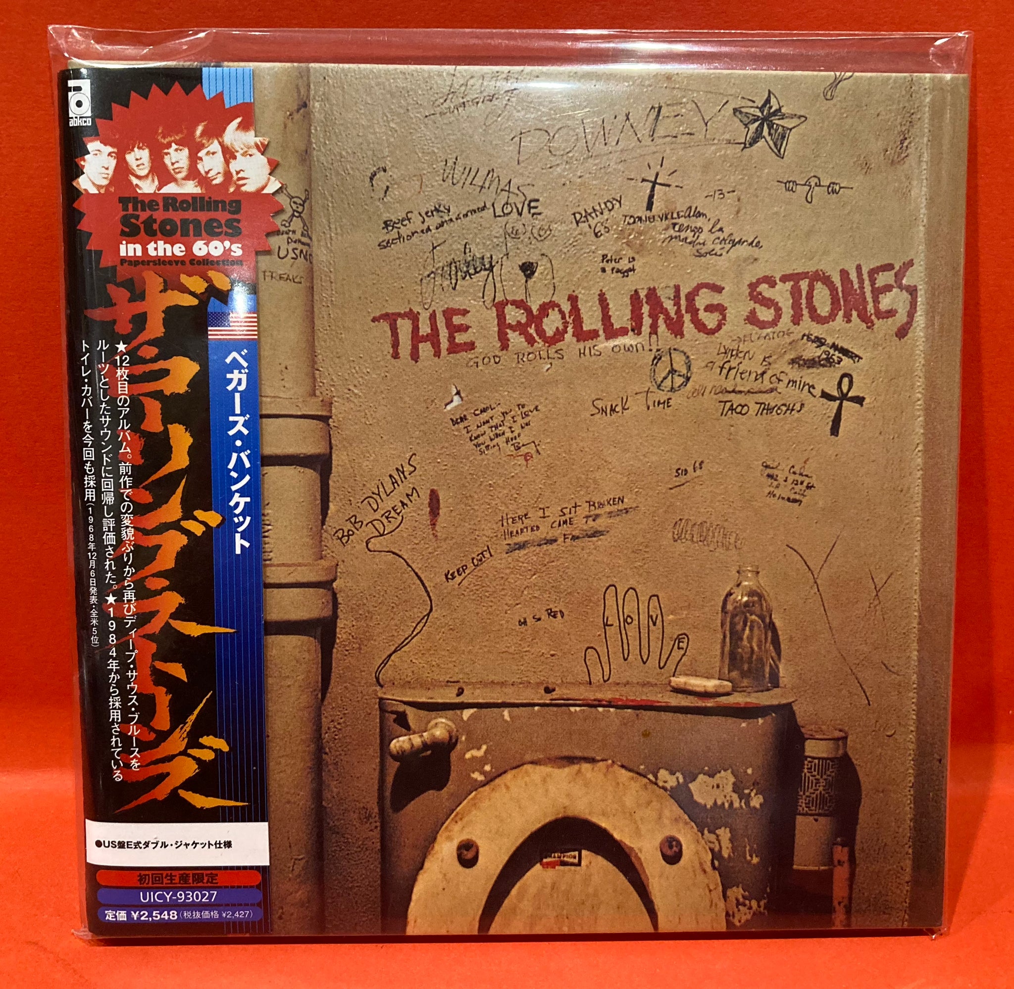 ROLLING STONES - BEGGARS BANQUET CD - JAPANESE PRESS