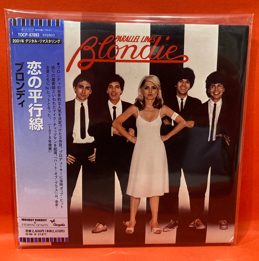 BLONDIE - PARALLEL LINES CD - JAPANESE PRESS