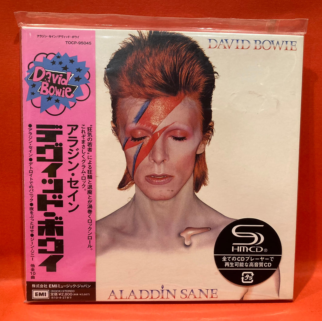 DAVID BOWIE - ALADDIN SANE CD - JAPANESE PRESS