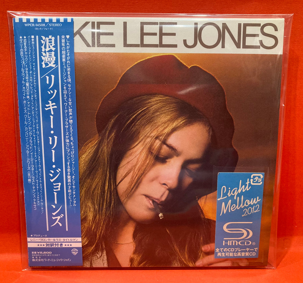 RICKIE LEE JONES -  S/T SHM CD - JAPANESE PRESS