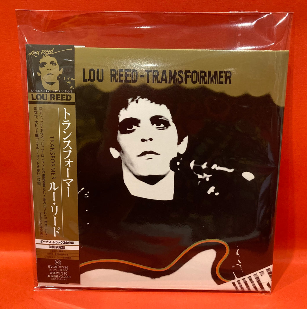 LOU REED TRANSFORMER CD - JAPANESE PRESS