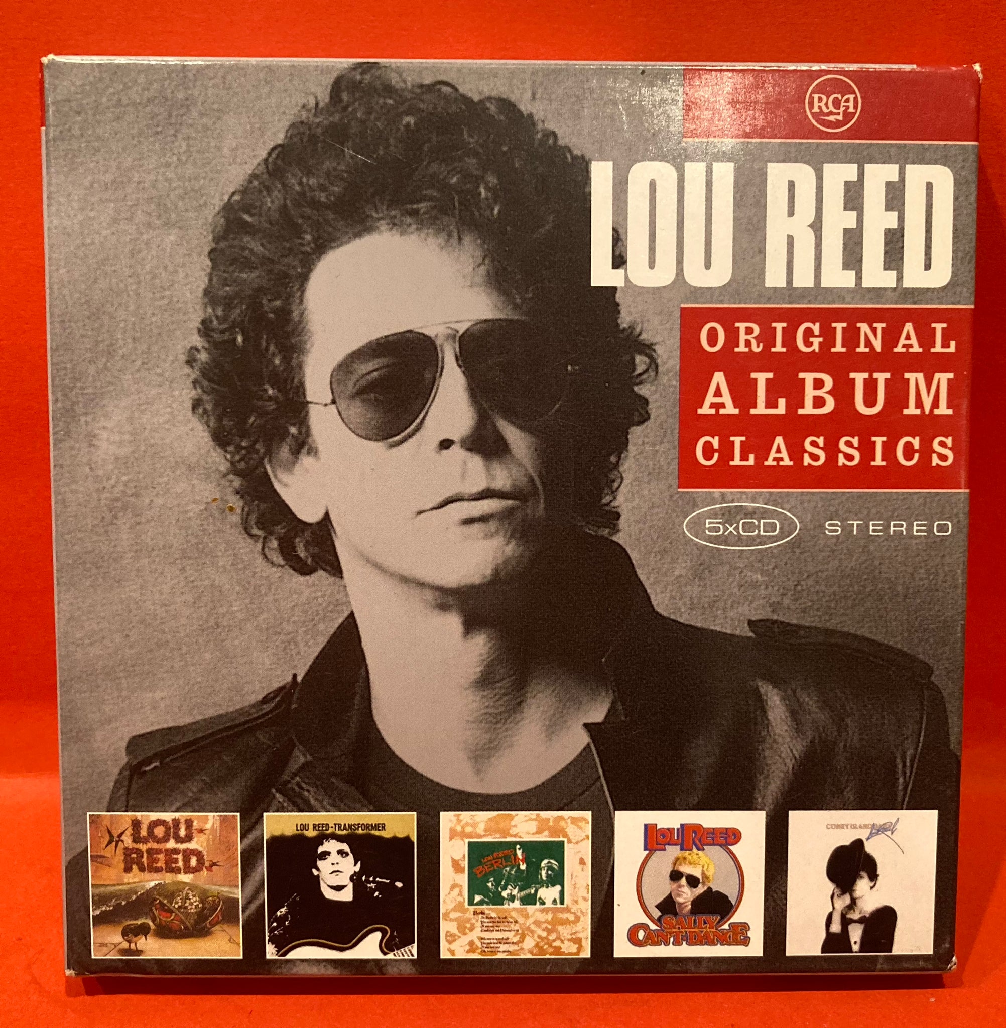LOU REED - ORIGINAL ALBUM CLASSICS - 5 CD SET – Dixon Recycled Records LOU REED - ORIGINAL ALBUM CLASSICS - 5 CD SET – Dixon Recycled Records