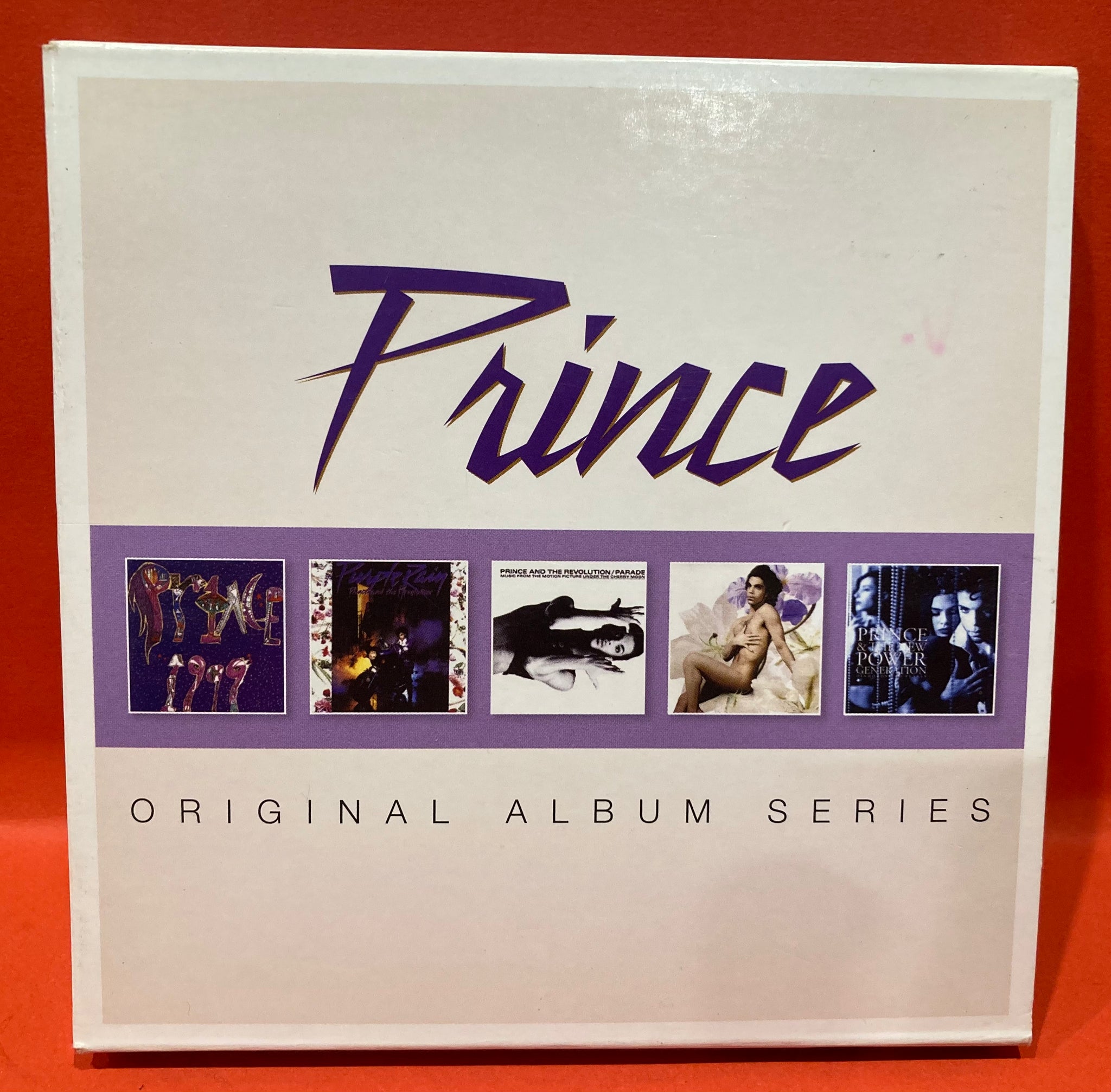 PRINCE - ORIGINAL ALBUM SERIES - 5 X CD SET – Dixon Recycled Records PRINCE - ORIGINAL ALBUM SERIES - 5 X CD SET – Dixon Recycled Records