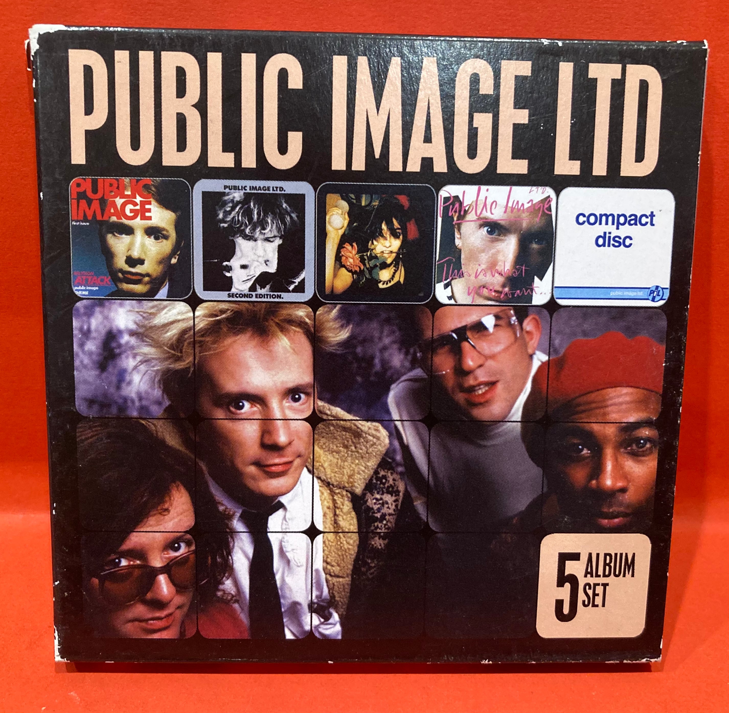 PUBLIC IMAGE LTD aka P.I.L. - 5 ALBUM SET - 5 X CD SET – Dixon