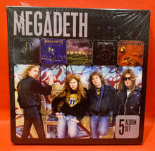 Load image into Gallery viewer, MEGADETH - 5 ALBUM SET - 5 X CD SET (NEW/ SEALED)
