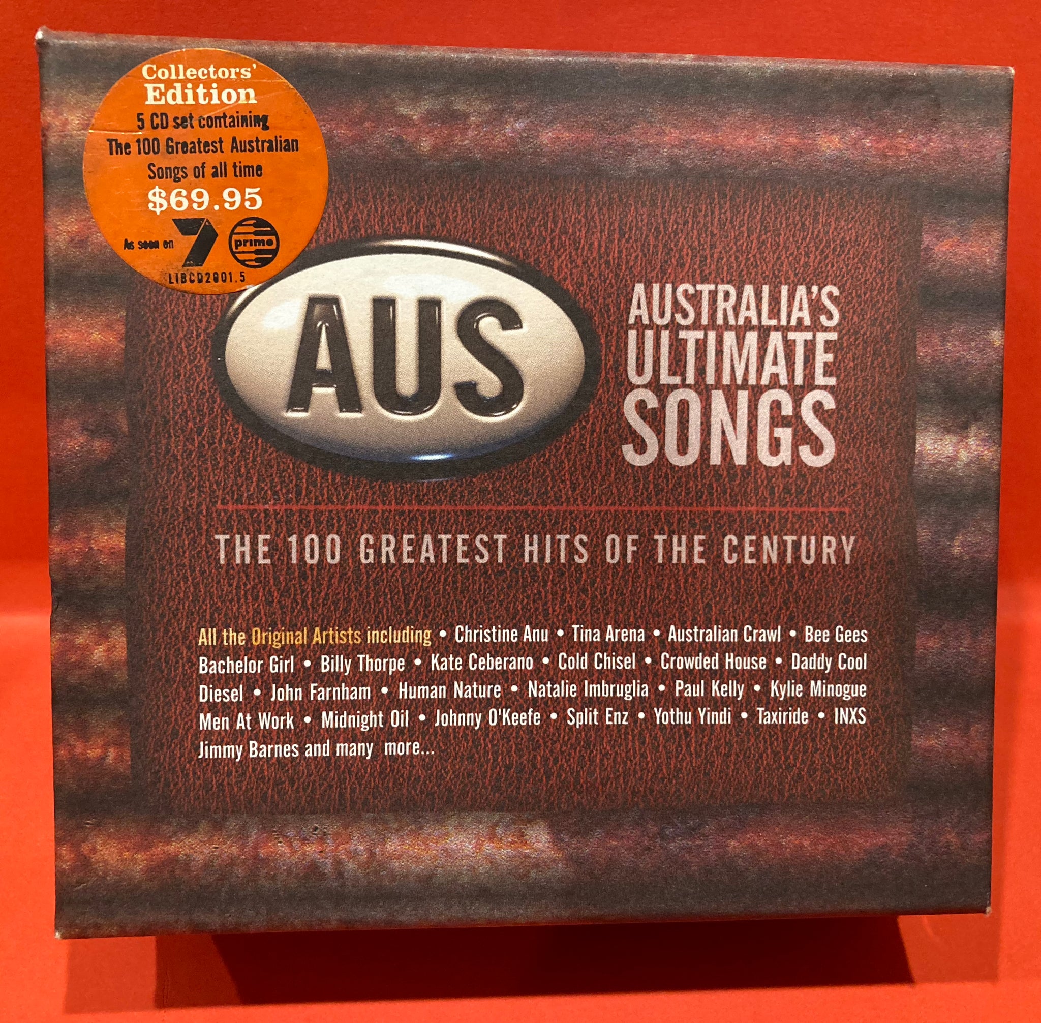 Australia's Ultimate Songs - The 100 Greatest Hits Of The Century, 5xCD Box Set Australia's Ultimate Songs - The 100 Greatest Hits Of The Century, 5xCD Box Set