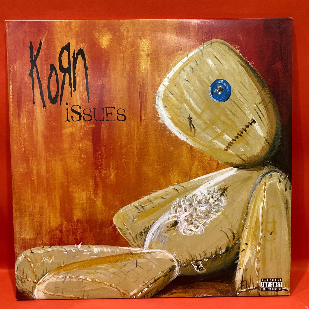 KORN - ISSUES 2x LP - LTD ED. DOUBLE TURQUOISE VINYL (VG+/NM)