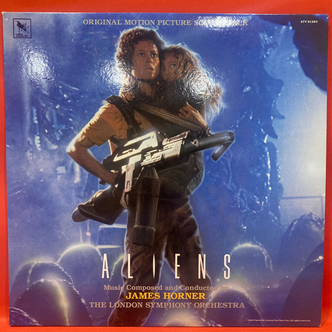 ALIENS - SOUNDTRACK LP by JAMES HORNER - VINYL O.S.T.