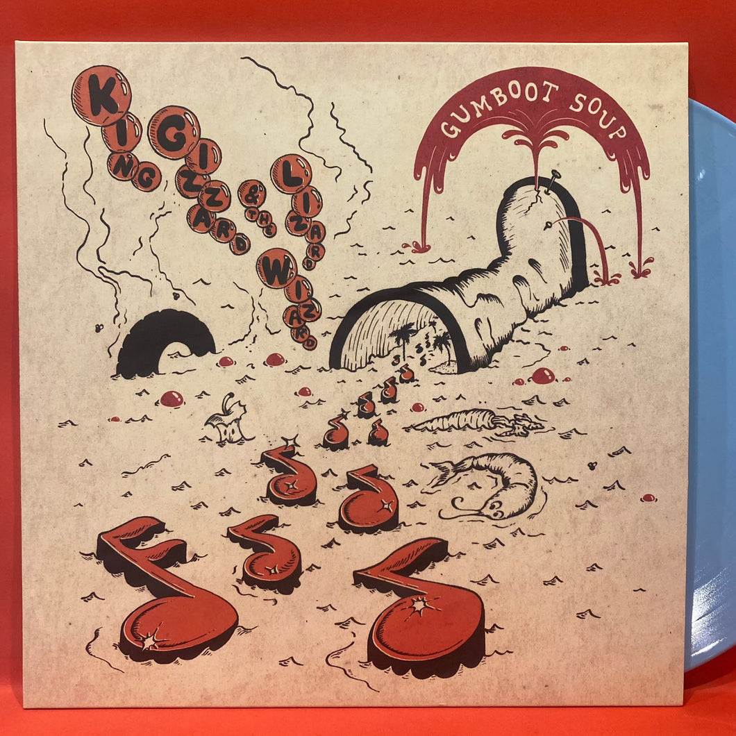 KING GIZZARD & THE LIZARD WIZARD - GUMBOOT SOUP  LP - BABY BLUE VINYL