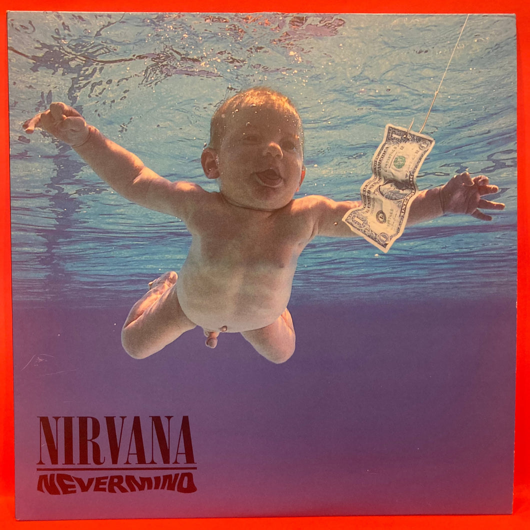 NIRVANA  - NEVERMIND LP - 180g BLUE VINYL