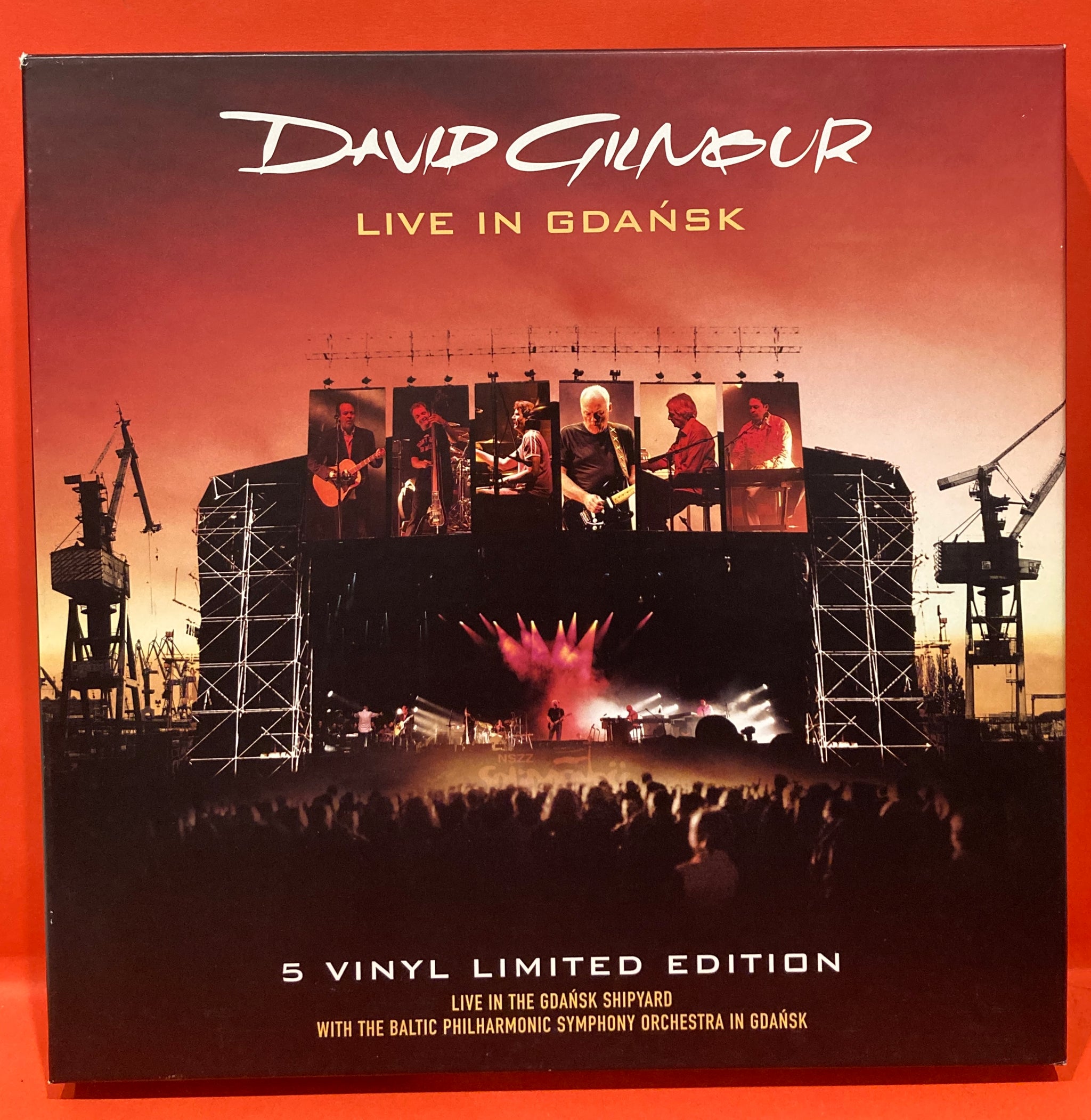 DAVID GILMOUR - LIVE IN GDAŃSK - 5X LP - LTD ED. BOX SET - VINYL