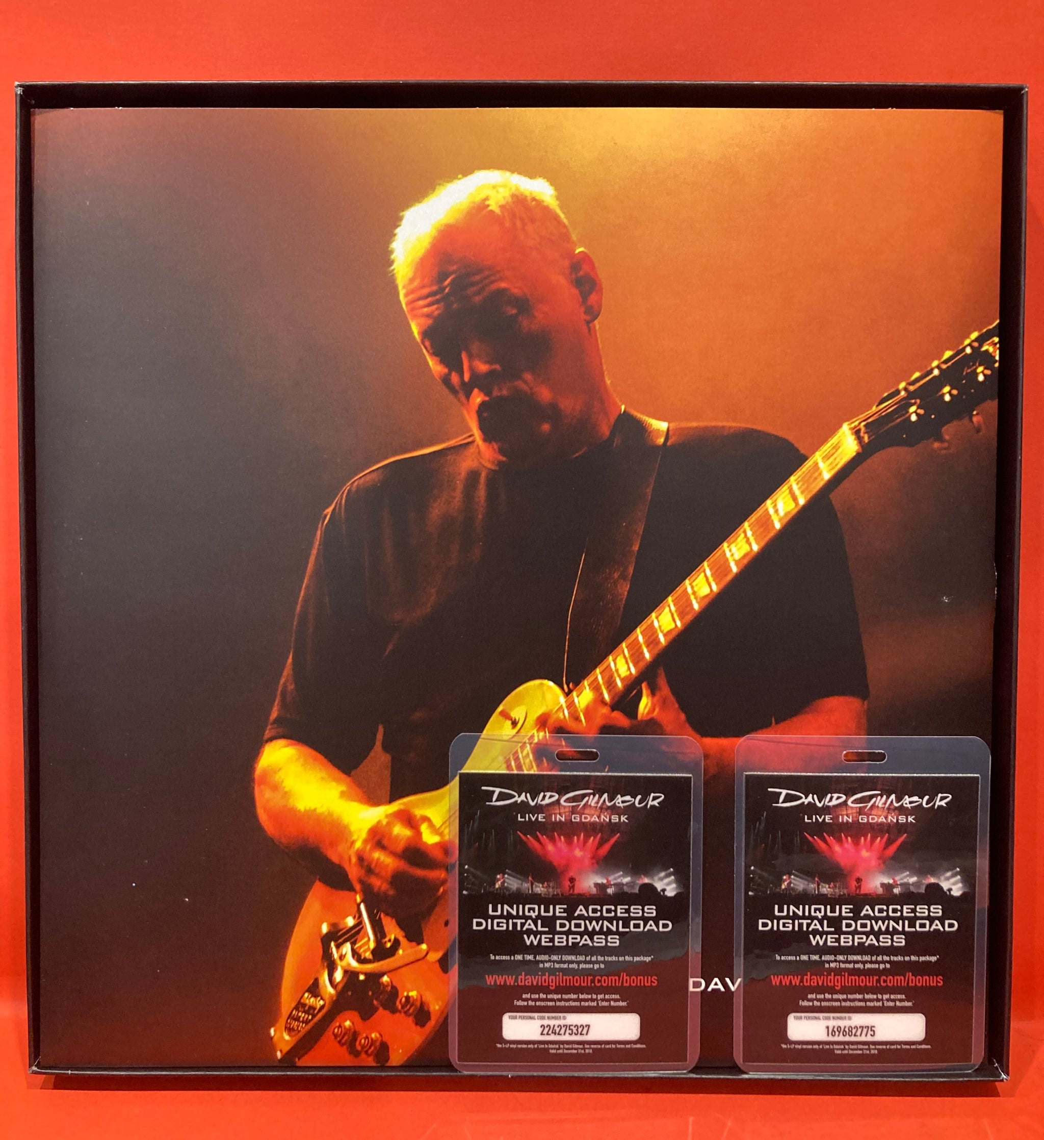 DAVID GILMOUR - LIVE IN GDAŃSK - 5X LP - LTD ED. BOX SET - VINYL
