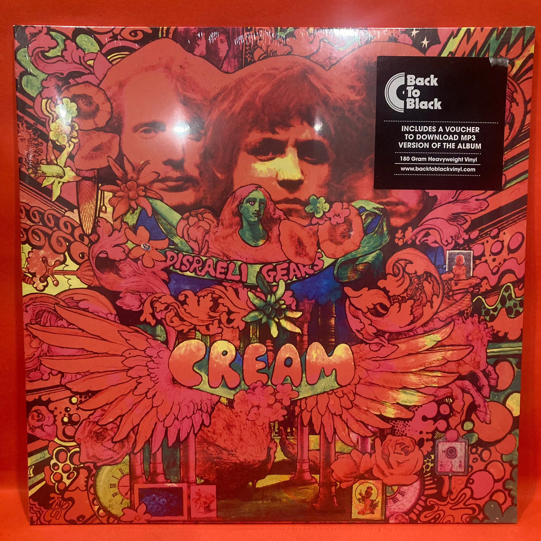 CREAM - DISRAELI GEARS LP - 180g VINYL (NEW /SEALED)