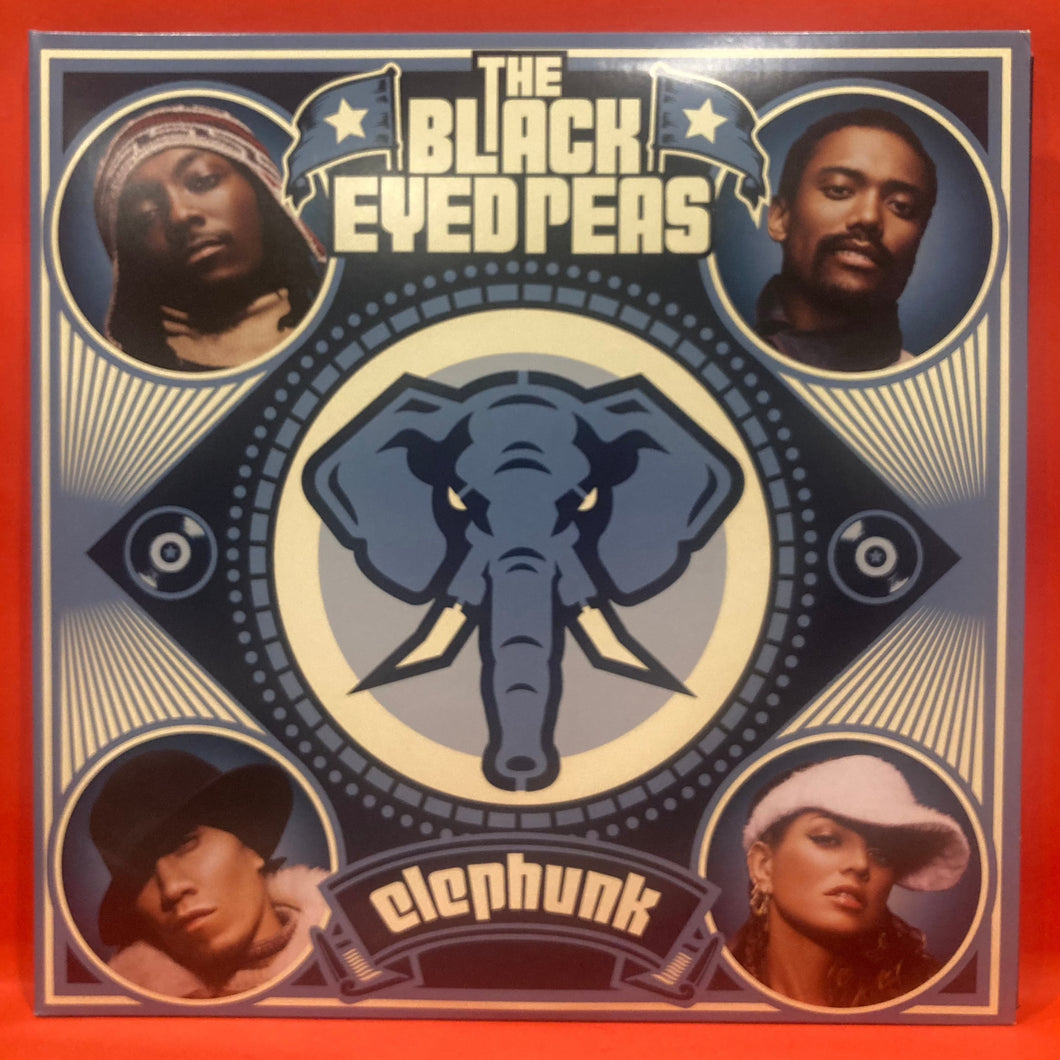 THE BLACK EYED PEAS -  ELEPHUNK  2X LP - 180g DOUBLE VINYL - HIP HOP