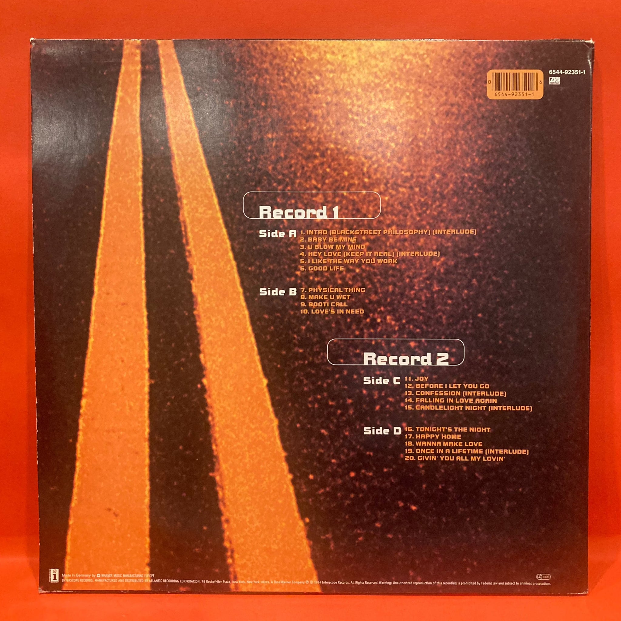 BLACKSTREET - S/T 2X LP - VINYL - 90s HIP HOP – Dixon Recycled Records