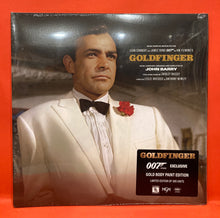 Load image into Gallery viewer, JOHN BARRY-  GOLDFINGER  (MUSIC FROM THE MOTION PICTURE) SOUNDTRACK LP - "GOLD BODY PAINT" VINYL (NEW/SEALED) JAMES BOND
