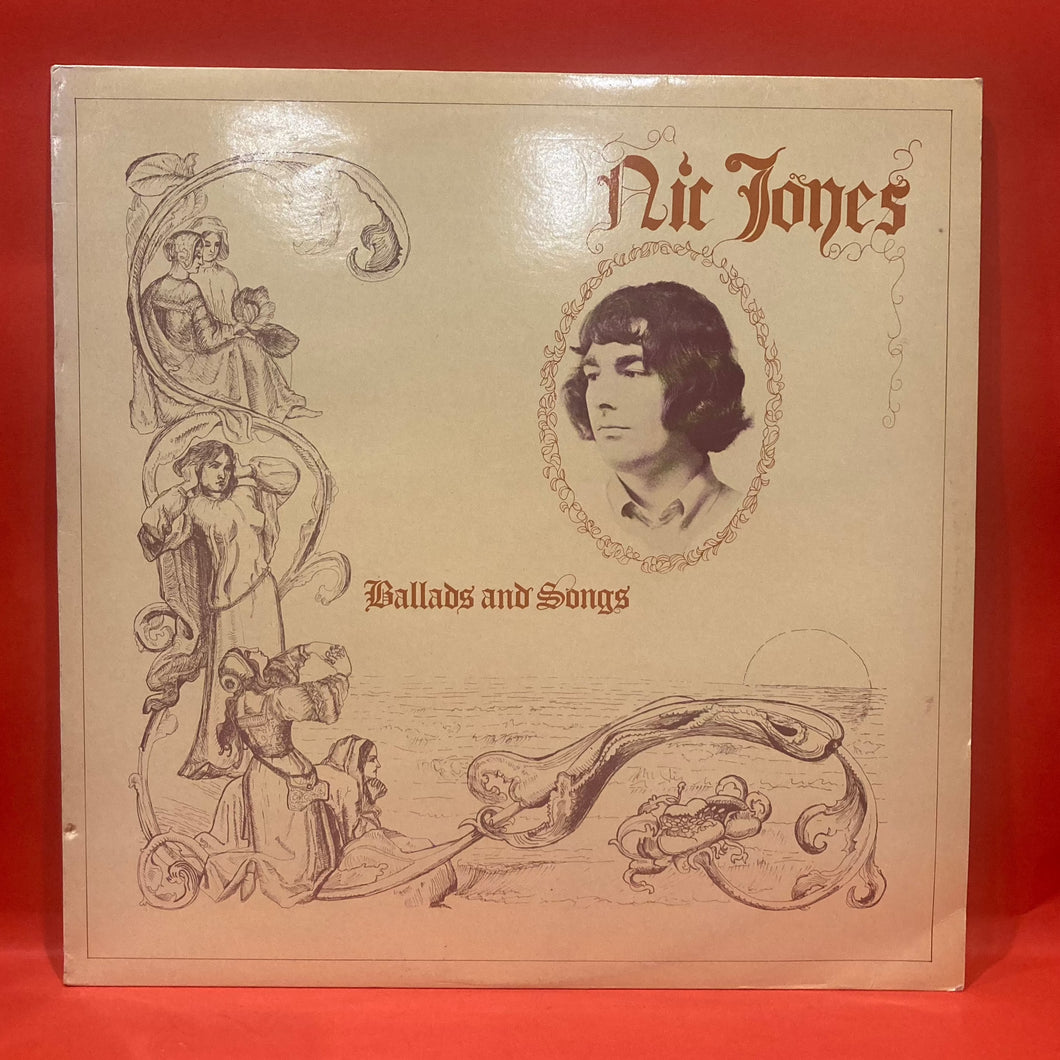 NIC JONES - BALLADS & SONGS - LP - VINYL - RARE UK FOLK