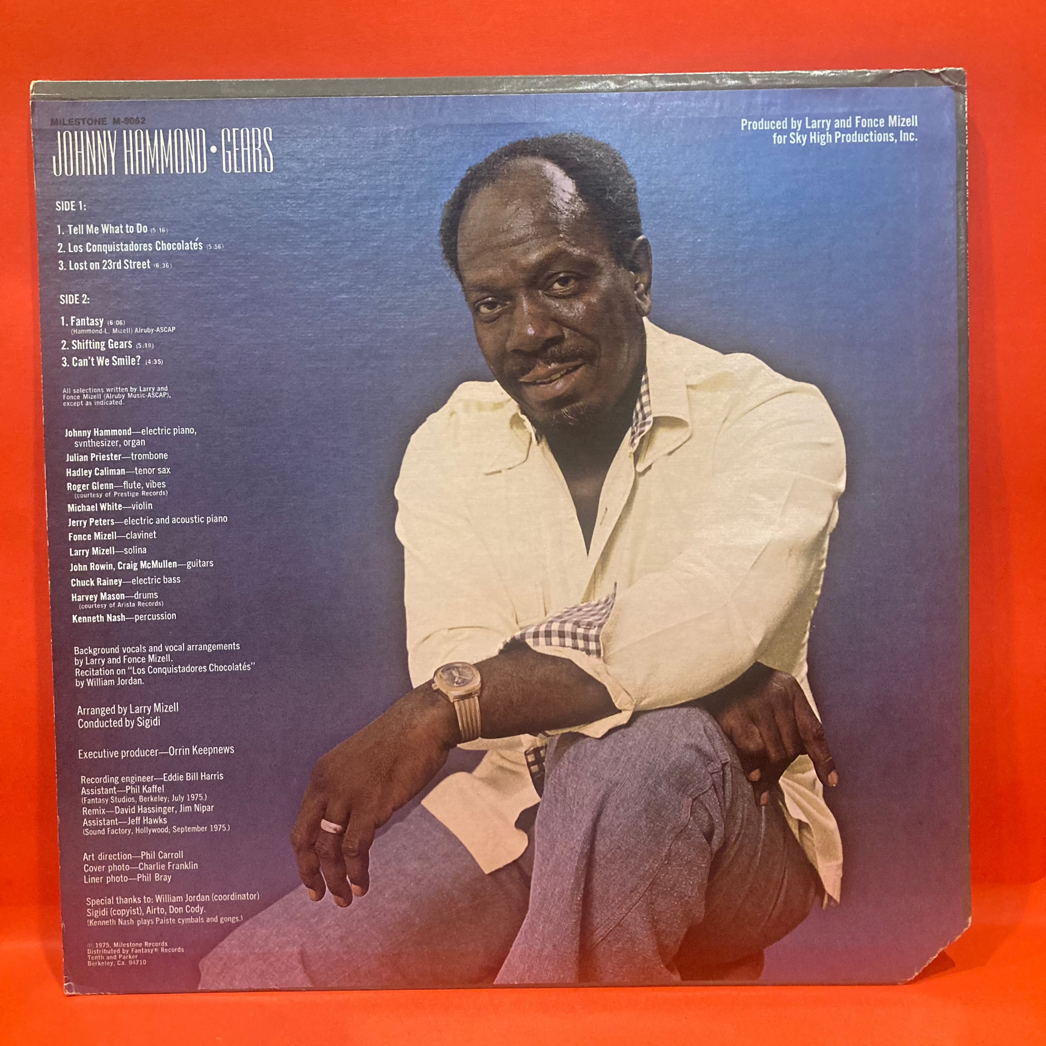johnny hammond gears vinyl JOHNNY HAMMOND - GEARS - LP - VINYL